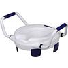 Queralto Rialzo WC con braccioli e senza coperchio, fino a 110 kg