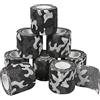 Nutoko 8 Rotoli Bende Autoadesive Benda Nastro Elastico Camuffamento Benda Bendaggio Adesiva Coesiva Autoadesivo Salvapelle Sport Nastro Bendaggio per Mani, Piedi, Ginocchia, Braccia 5cm x 4.5m