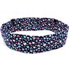 FONOLIFE Nastro elastico Cotone Fissaggio Impianto Cocleare (M, FIORI BLU)