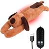 Salyeeluly Peluche Termico Riscaldabile | Peluche Cane Caldo Giocattolo, Elettrico USB con Spegnimento Automatico Termico Regolabile | Per Schiena Collo Addome Ciclo Mestruale Ragazzi