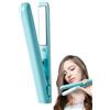 higyee Piastra Per Capelli E Arricciacapelli Portatile - Piastra Senza Fili In Ferro Pi-atto 2 In 1 | Arricciacapelli Senza Fili In Ceramica Per Donne E Ragazze (Blu)