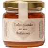 Apicoltura Ribaditi 16 vasetti miele da120g, bomboniere dolce ricordo del mio Battesimo. (Marrone Cuore decorato)