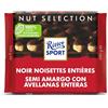 Ritter Sport nocciola intera pura 100 gr 10x | Peso totale 1000 gr