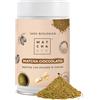 Matcha & CO Tè al cioccolato Matcha (80 grammi) 100% biologico di grado cerimoniale | Tè con polvere di cacao | Tè verde biologico dal Giappone, 80G 100% naturale, senza zucchero