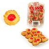 Cervo Petit Four - Pack da 2 confezioni da 220 g ciascuna - Biscotti Secchi Pasta di mandorle con ciliegia candita - Ricette storiche di famiglia dal 1926 - Biscottificio Cervo