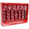 Sweet Flash Bastoncini di zucchero Candy Canes, 12 pezzi da 12 g nel display, 144 g