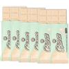 Choco Zero Tavolette di Cioccolato Bianco Senza Zuccheri Aggiunti 25g 127 Calorie Cioccolato Senza Zucchero per Spuntino Palestra Senza Glutine Low Carbs