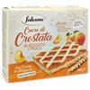 CAIYA Falcone Cuore di Crostata con Farcitura di Crema a Pesca e Albicocca con Farina di Saragolla 240gr