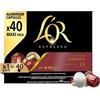 Generico L'Or Capsule Caffè Espresso Barista - 200 Capsule in Alluminio - 5 pacchetti da 40 - Intensità 13 - Compatibili con Macchine Nespresso®* original