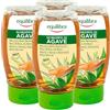 Equilibra Sciroppo di Agave Dolcificante Biologico Vegan Gusto Delicato Senza Glutine - 4 Flaconi da 350g