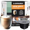 La Capsuleria CREME BRULEE (48 Capsule) compatibili con Nescafé Dolce Gusto, 3 box da 16 Capsule, gusto raffinato e cremoso, con note caramellate e avvolgenti, senza glutine (La Capsuleria)