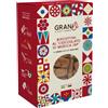 Tumminello | Granisi Biscotti Cioccolato di Modica | Frollini Grani Antichi Sicilia Artigianali al Cioccolato - 1 Confezione