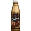 LOLLI - Topping, glassa per dolci, ideale per decorare torte, gelato e dolci, topping senza glutine (Flacone da 800gr, Cioccolato)