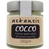 ASTENSIS Crema Spalmabile Gusto Cocco Crunchy Artigianale - 250gr - Adatta Per Dolci, Colazioni e Prodotti di Pasticceria - Cocco Crunchy 250gr, Nuova