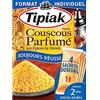 Tipiak Couscous Profumato con Spezie del Mondo 4 Bustine per Cottura 2 Minimo 4 x 65 g