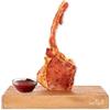 Savigni Tomahawk di Suino Sambucano al BBQ | Macelleria Savigni | 100% Italiano | 100% Bio | Senza Glutine E Senza Lattosio | 400g.
