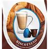 Generico 120 Capsule Biscottino Compatibile con le macchine Nespresso, Aroma Biscotto al Cioccolato
