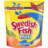 Swedish Fish Mini caramelle morbide e gommose assortite di pesce svedese, dimensioni familiari, caramelle sfuse, 0,8 kg