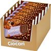 Generico BauIi Ciocori, Barrette Ciocorì Snack di Cioccolato Latte con Riso Croccante 110g 8 Confezioni