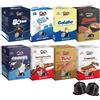 Generico Bevande Cuore Nero Caffe 80 Capsule (8 box da 10 cps) Compatibili Con Dolce Gusto a scelta: Mars, Oreo, Twixx, Kinder Bueno, Nut_ella, Latte, Galak e Bacio - L'Emporio del caffè