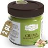 Pasticceria Fraccaro 1932 Crema Spalmabile al Pistacchio - Pasticceria Fraccaro 1932 - Dolce Crema al Pistacchio Artigianale, Ideale per Colazioni e Merende - 2 Confezioni da 200 g