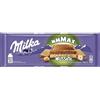 Milka - Tavoletta di Cioccolato al Latte e Waffle MMMAX Nussini - Cioccolatini di Natale - 300 g