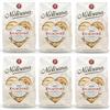 Generico La Molisana Rigacuore N1000, Pasta di Grano Italiano a Forma di Cuore, 500g, Ideale anche a San Valentino (6 Pezzi)