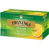 Ducomi Twinings Tè Verde all'Arancia - Miscela di Tè verdi Provenienti da Cina e India, Aromatizzata con Arancia e Fiori di Loto - Gusto Leggero, Pacevole e Fragrante (25 Bustine)