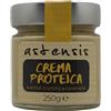 ASTENSIS, Crema Proteica agli Arachidi Crunchy e Aroma Caramello, 250g. Crema Spalmabile Artigianale Arachidi con granella di Arachidi con Proteine. Senza Zucchero e Senza Olio di Palma