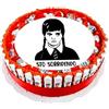 bigiemme Torta barrette cioccolato con cialda - kit fai da te idea regalo compleanno bambini festa party dolciumi cioccolato cioccolata barrette personaggio a scelta (Mercoledì Addams)