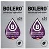 Generico SET 48 BOLERO DA 3 GRAMMI Passion Fruit Preparato istantaneo polvere solubile in bustine Sticks per Bevande con Stevia e Vitamina C e Senza Zucchero ideale per fitness e diete
