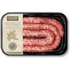 Salumi Pasini Salsiccia Fresca di puro Suino Salumi Pasini® | 1 Vaschetta | 500 gr | 100% Italiano | Senza Glutine e Lattosio