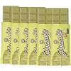 Choco Zero Tavolette di Cioccolato Bianco e Pistacchio Senza Zuccheri Aggiunti 25g 133 Calorie Cioccolato Senza Zucchero per Spuntino Palestra Senza Glutine Low Carbs