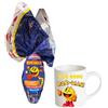 ARCOBALENO PARTY - UOVO DI PASQUA + TAZZA MUG PERSONALIZZABILE Cioccolato Al Latte Finissimo Idea Regalo Perfetta per very fan. Novità Pasqua 2026 (Pac Man 320g)