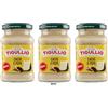 Italy Shop Service Tigullio Cacio e Pepe Sauce, 185 g, Confezione da 3 Pezzi, Senza Glutine, Prodotto in Italia, + portachiavi italy shop