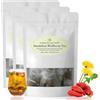 moytarcp Dandelion Wolfberry Tea, Dandelion Wolfberry Tea Organic -Seven Herbal Ingredients Natural Blend, Kidneys & Liver Health Tea 120g per Pack (3Bag)