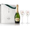 PERRIER-JOUET Perrier-Jouët Champagne Grand Brut 12,5% Vol. 0,75l in Giftbox with 2 glasses
