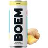 Generico BOEM Hard Seltzer - Gusto ZENZERO - 12 Lattine da 250ml Bevanda Alcolica Frizzante a basso contenuto Calorie - Senza Glutine - Senza Zucchero - Vegan -
