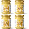 SAUTÓN Ghi 720g - Burro Chiarificato Grass Fed, Senza Lattosio e Caseina, Alto Punto di Fumo, Ricetta Ayurvedica Tradizionale, Ideale per Cucina Keto e Alte Temperature |Pack 4 Pezzi