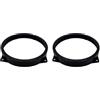 IPNOSIS Coppia supporti anteriori per altoparlanti da 165mm per BMW MINI R50 e R53 dal 2001 al 2006, MINI Cabriolet R52 dal 2004 al 2008 IP-SP173/B