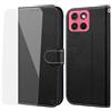 NP-Caser Cover per Motorola G57/G57 Power - Flip Caso in PU Pelle Premium Portafoglio Custodia | Kickstand | Slot per Schede | Chiusura Magnetica per MOTO G57/G57 Power