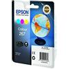 EPSON Cartouche dencre 267 - Cyan, Magenta et Jaune - Capacite standard 200 pages