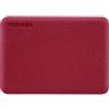 Toshiba Canvio Advance - Festplatte - 2 Tb - Extern (tragbar) - 2.5 (6.4 Cm) - Usb 3.2 Gen 1 - Rot