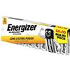 ENERGIZER PILAS ALKALINE POWER E300172905 Batterie AA, confezione da 10, Argento
