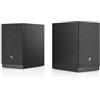 Audio Pro A28W - Altoparlanti stereo attivi multiroom 2 × 75 W Classe D, TV ARC + HDMI, AirPlay 2, Google Cast, ingressi ottici e RCA, 238 × 150 × 200 mm, telecomando e preset (nero)
