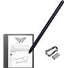 Dakexiong Penna stilo per Kindle Scribe compatibile con Kindle e notebook digitali, ricambio per penna Kindle Scribe con attacco magnetico, sensibilità alla pressione 4096 (nero)