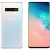 Samsung Galaxy S10 Smartphone, 128GB, Display 6.1, Single SIM, Bianco (Prism White) [Altra Versione Europea]