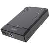 UNITEK - Alloggiamento per hard disk da 2,5 e 3,5 pollici HDD/SSD SATA I/II/III, con cavo 3.0 integrato, montaggio senza attrezzi, colore: Nero