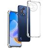 REY Cover in Gel TPU Anti-Shock per TCL 60 5G - 60R, Morbido Silicone Custodie Protettivo Case, Anti-Scratch, Protettiva Sottile Back Cover