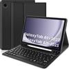Zabatoco Custodia per tastiera compatibile con Samsung Galaxy Tab A9+ 11 2023, AZERTY Francese Tastiera Cover per Samsung Galaxy Tab A9+ / A9 Plus 11 2023 (SM-X210/X216/X218)